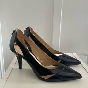 Michael Kors Cutout Pump Heels Black 9.5